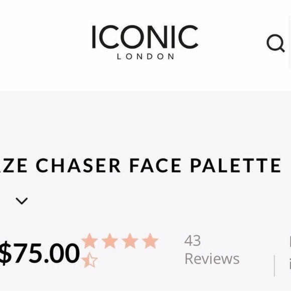 ICONIC London Blush Palette with Pink and Brown Hues - Picture 5 of 5